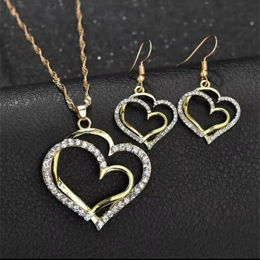 Alloy Collar Heart Accessories